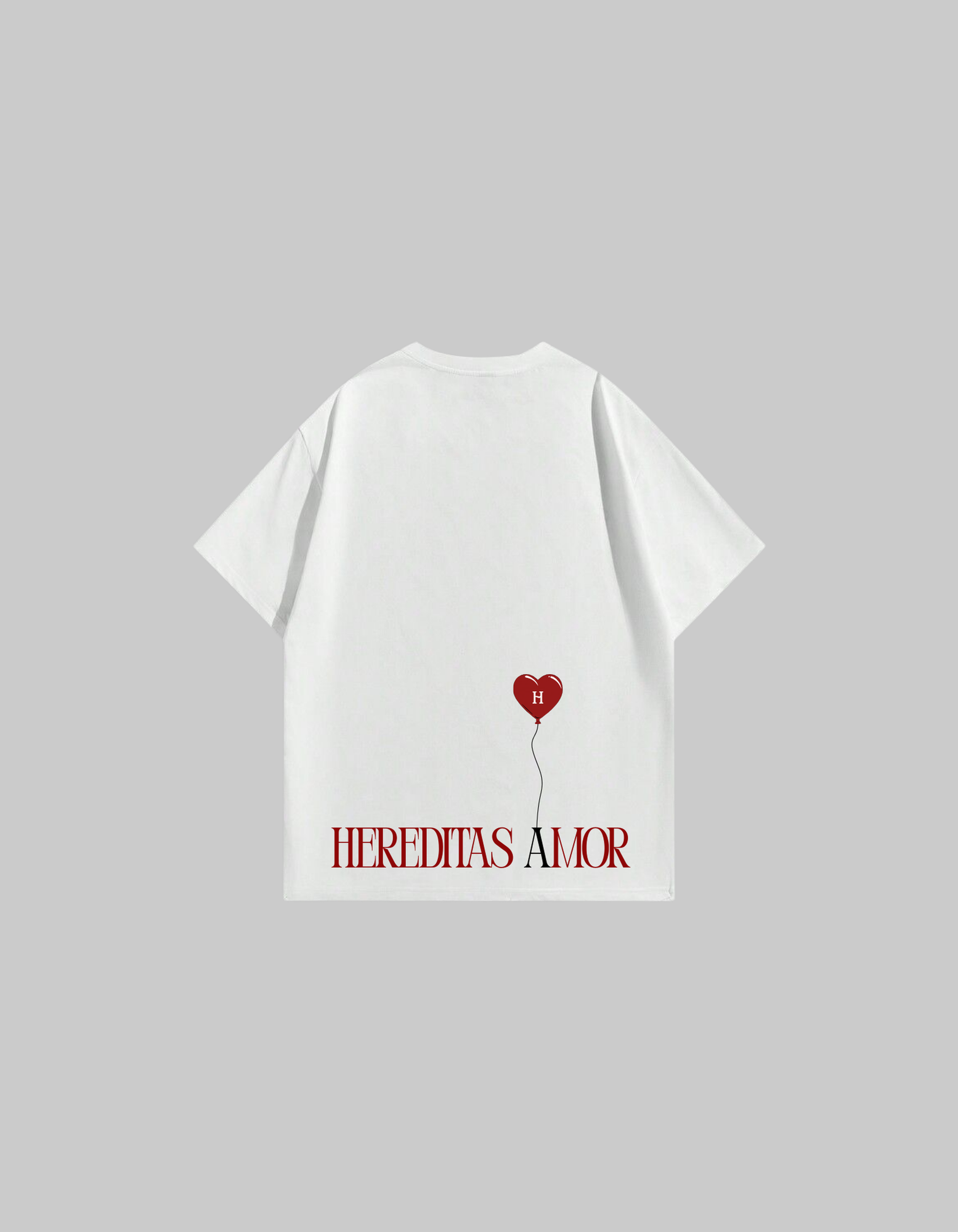 T-Shirt Amor Paris – Ballon du Cœur Rouge