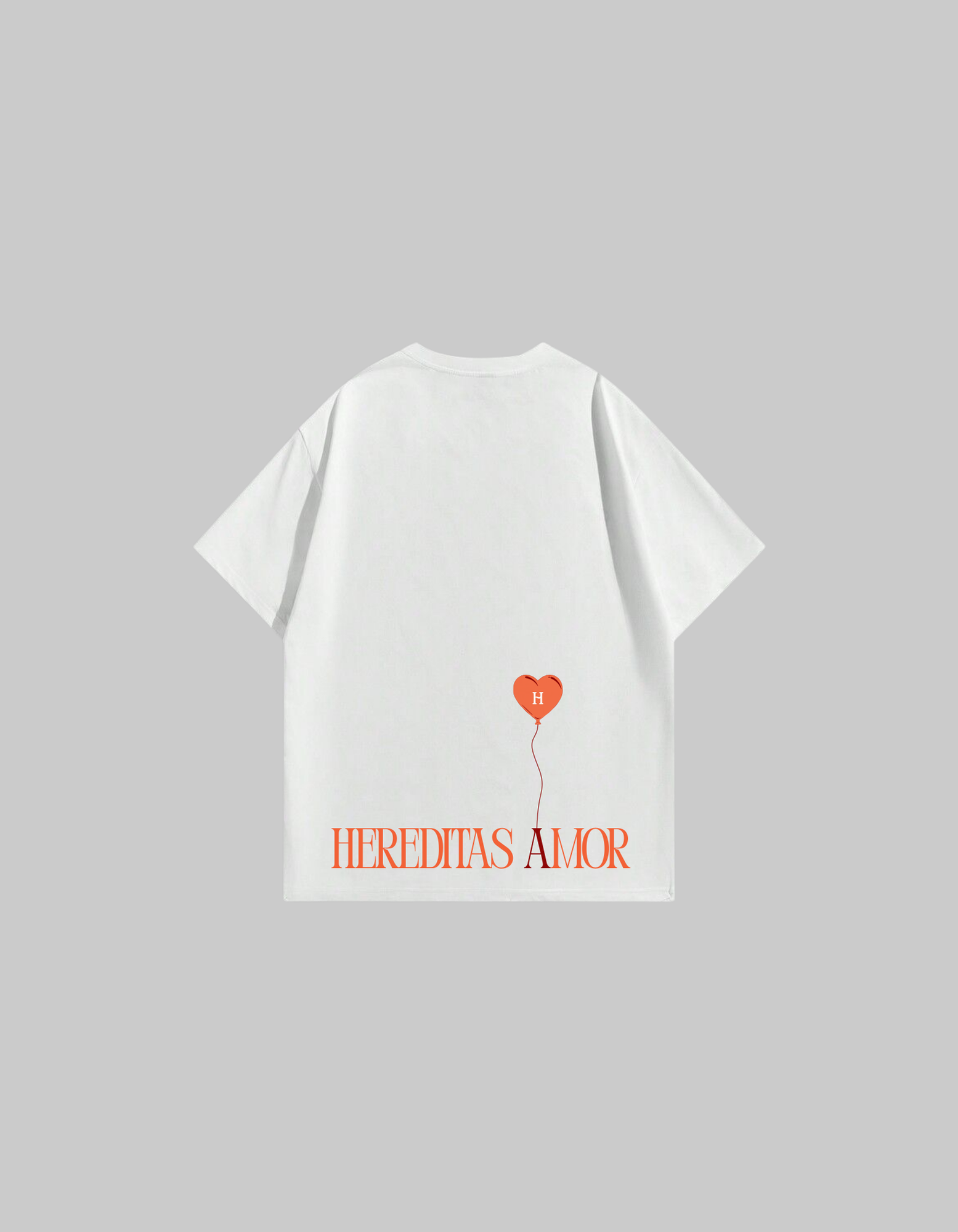 T-Shirt Amor Paris – Ballon du Cœur Orange