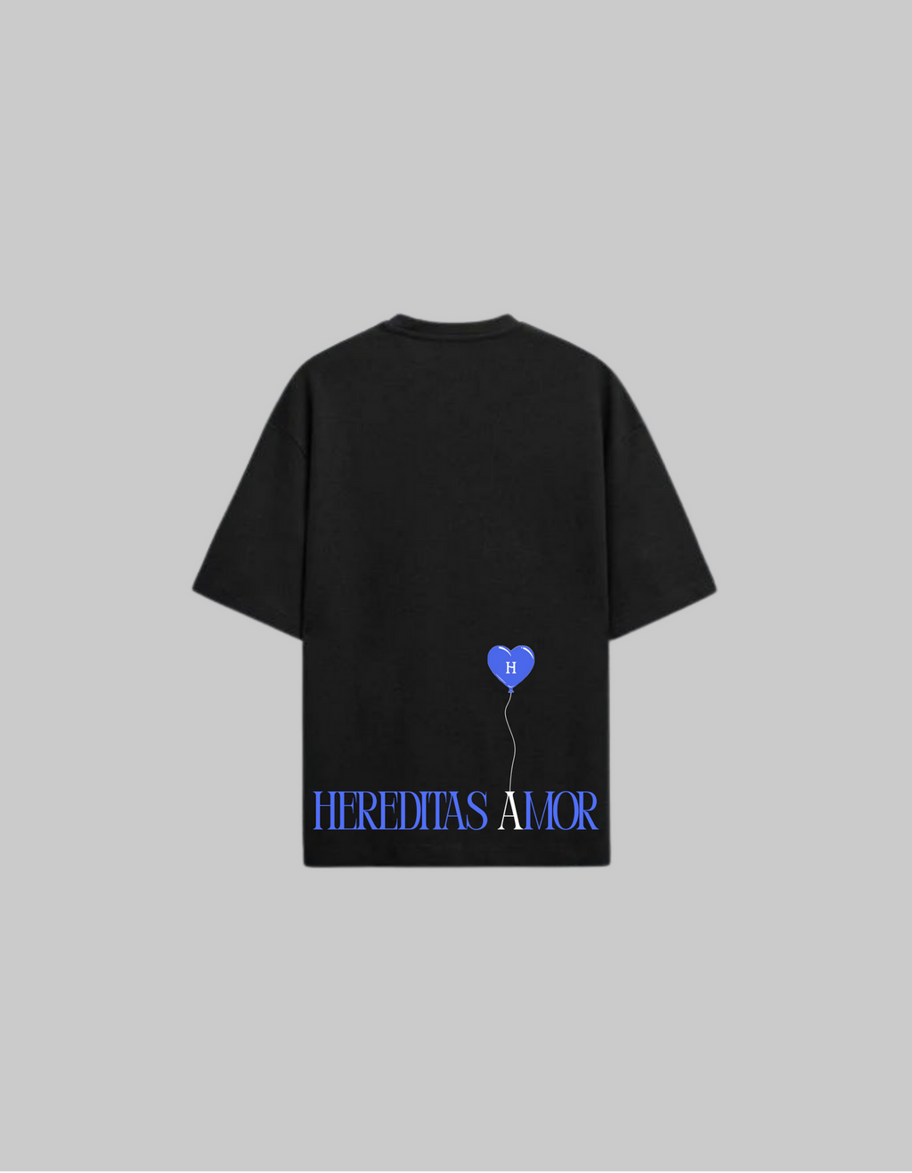 T-Shirt Amor Paris – Ballon du Cœur Bleu