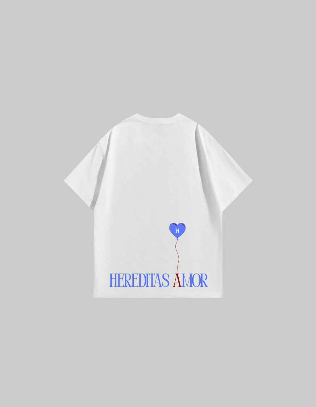 T-Shirt Amor Paris – Ballon du Cœur Bleu