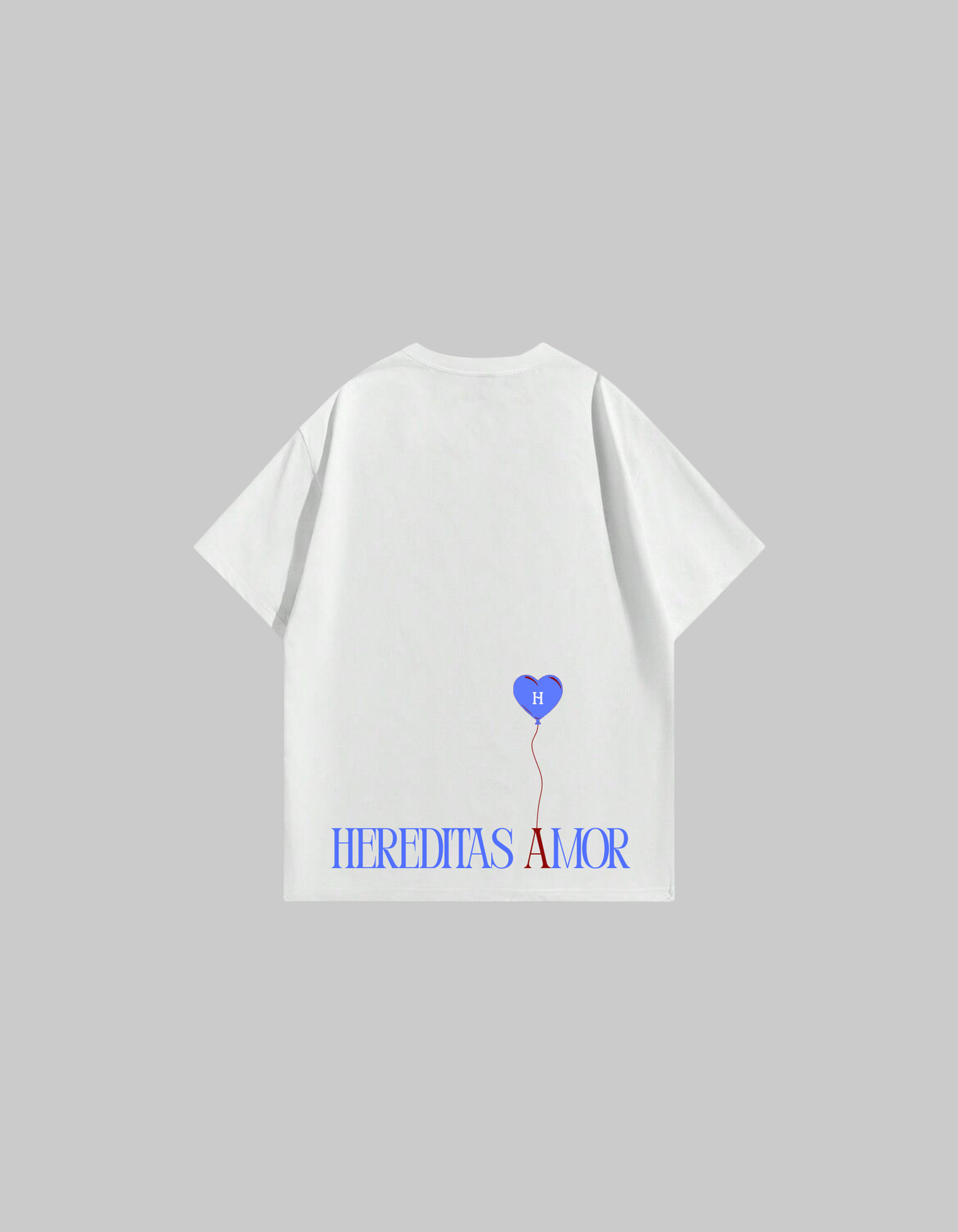 T-Shirt Amor Paris – Ballon du Cœur Bleu